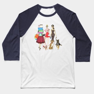 Dog Lovers Gank Baseball T-Shirt